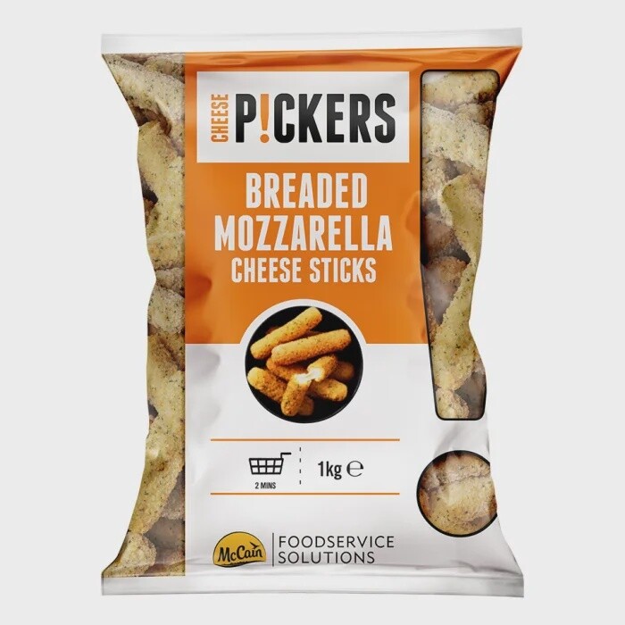McCain Breaded Mozzarella Sticks 1x1kg