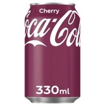 Cherry Coke Can 24x330ml