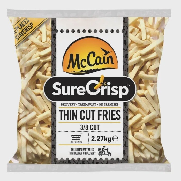 McCain Sure Crisp 9mm 4x2.27kg