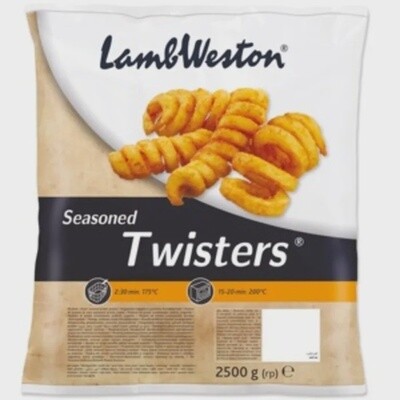 Lamb Weston Seasoned Twisters 4x2.5kg