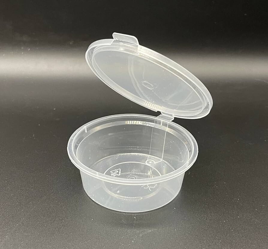 Hinged 2oz Tubs 20x50pcs