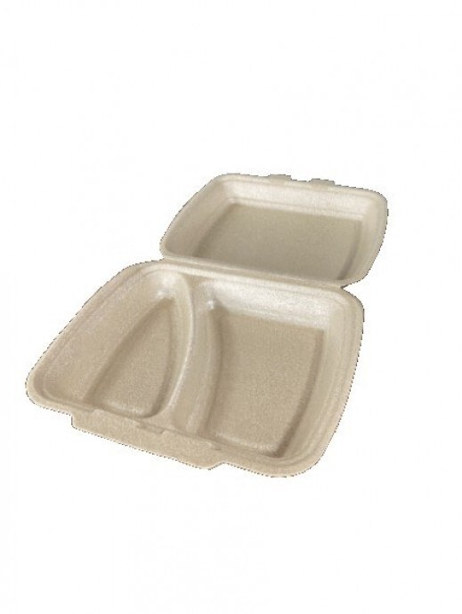 Infinity HP4 2 Compartment White 150pcs