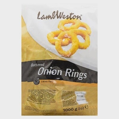 Single Lamb Weston Onion Rings 1x1kg
