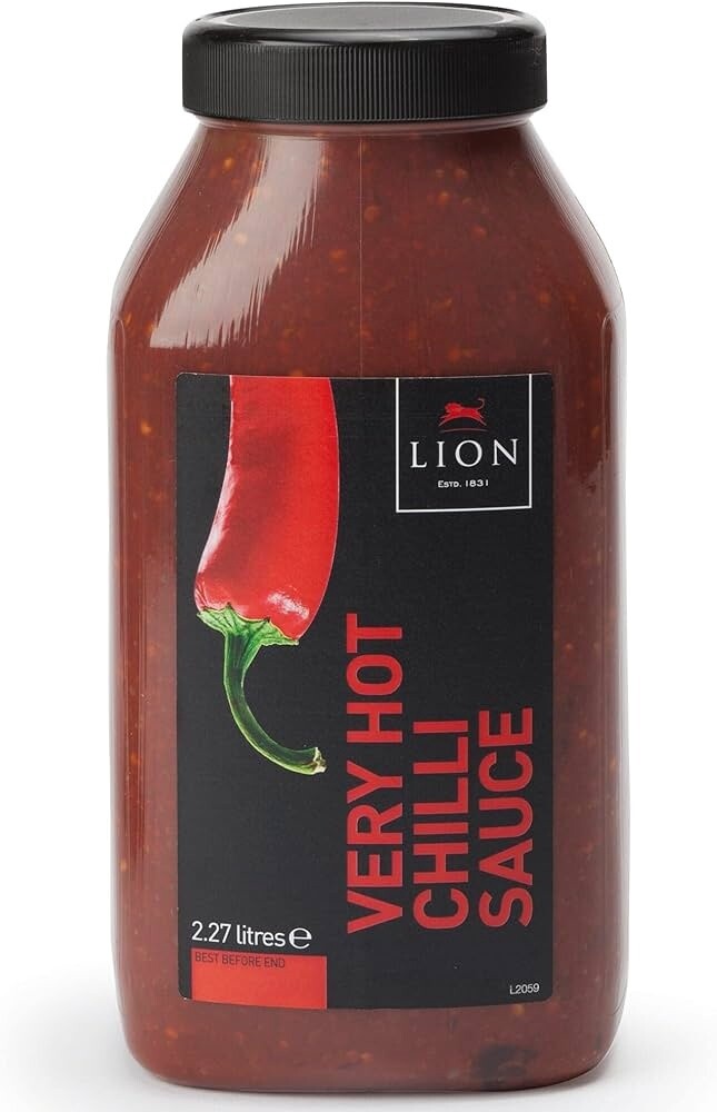 Lion Very Hot Chilli Sauce 2x2.27ml