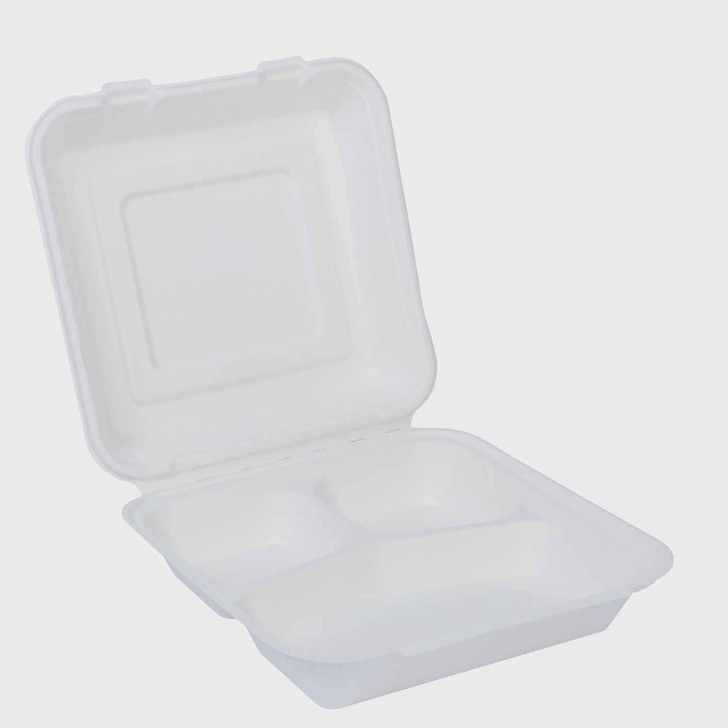 Bagasse 3 Compartment 2x100
