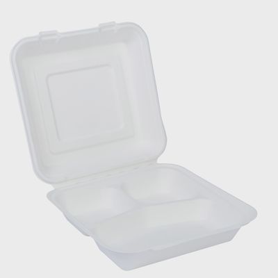 Bagasse 3 Compartment 2x100