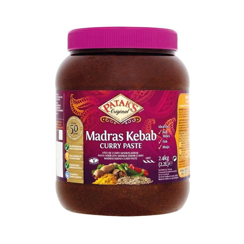 Pataks Madras Kebab Curry Paste