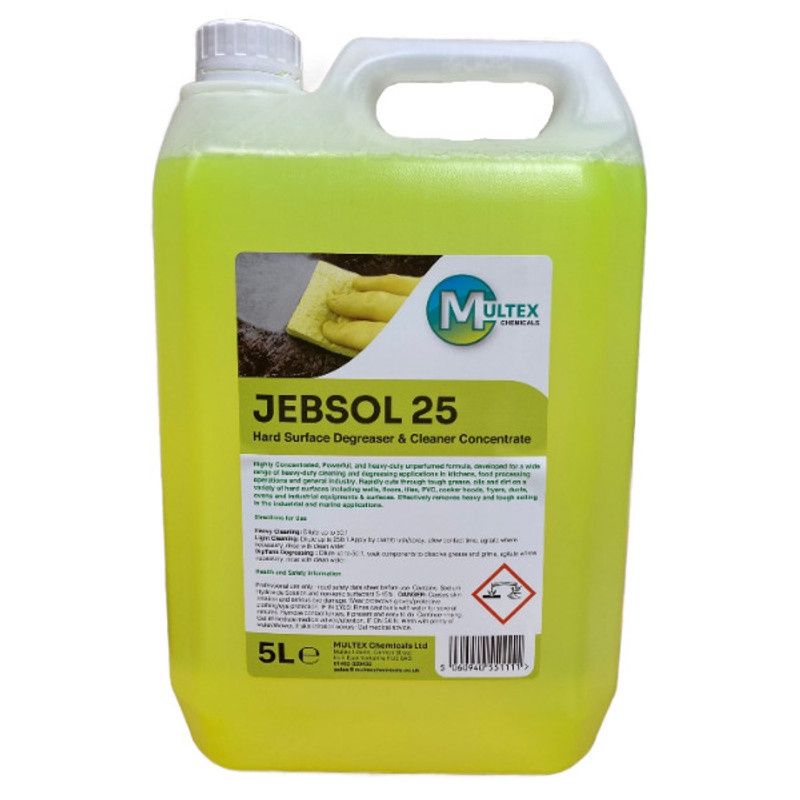 Jebsol 25 Degreaser 1x5ltr