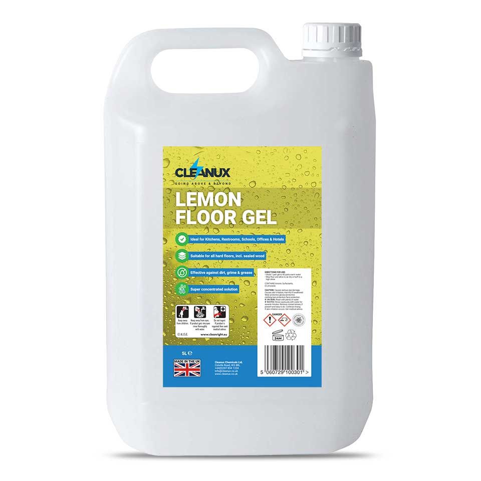 Cleanux Lemon Floor Gel 1x5ltr