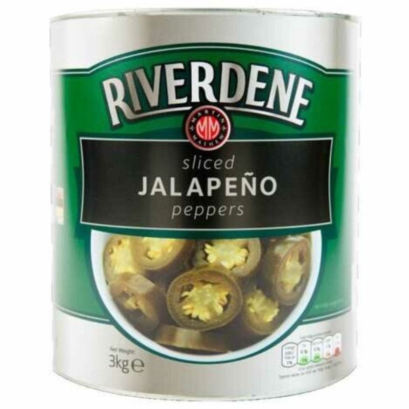 Riverdene Sliced Jalapeños 1x3kg