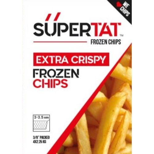 Supertat Extra Crispy Fries 3/8 4x2.25kg