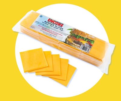 Encore Burger Cheese Slices 1x112