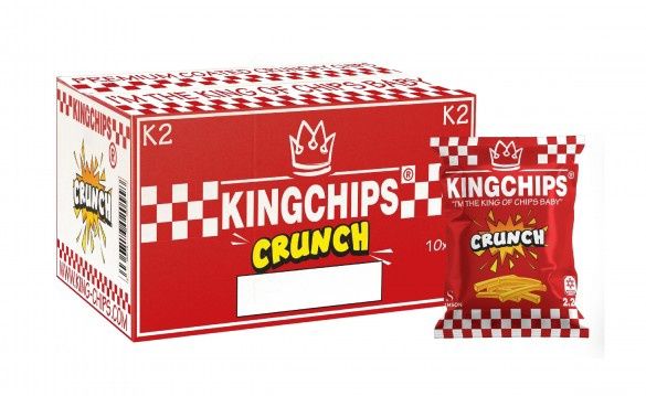 King Chips Coated Crunch 10x10mm 4x2.5kg