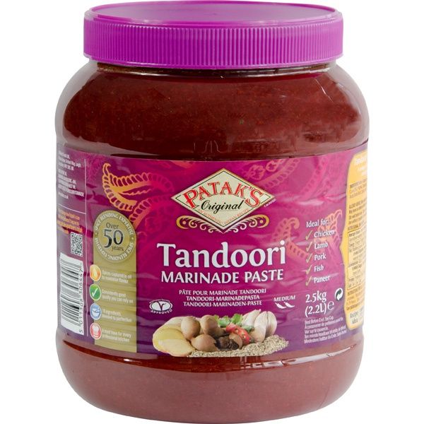 Pataks Tandoori Marinade Paste 1x2.5kg