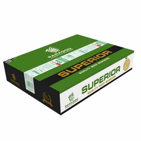 Paragon 4oz Halal Superior Burger 48x113g