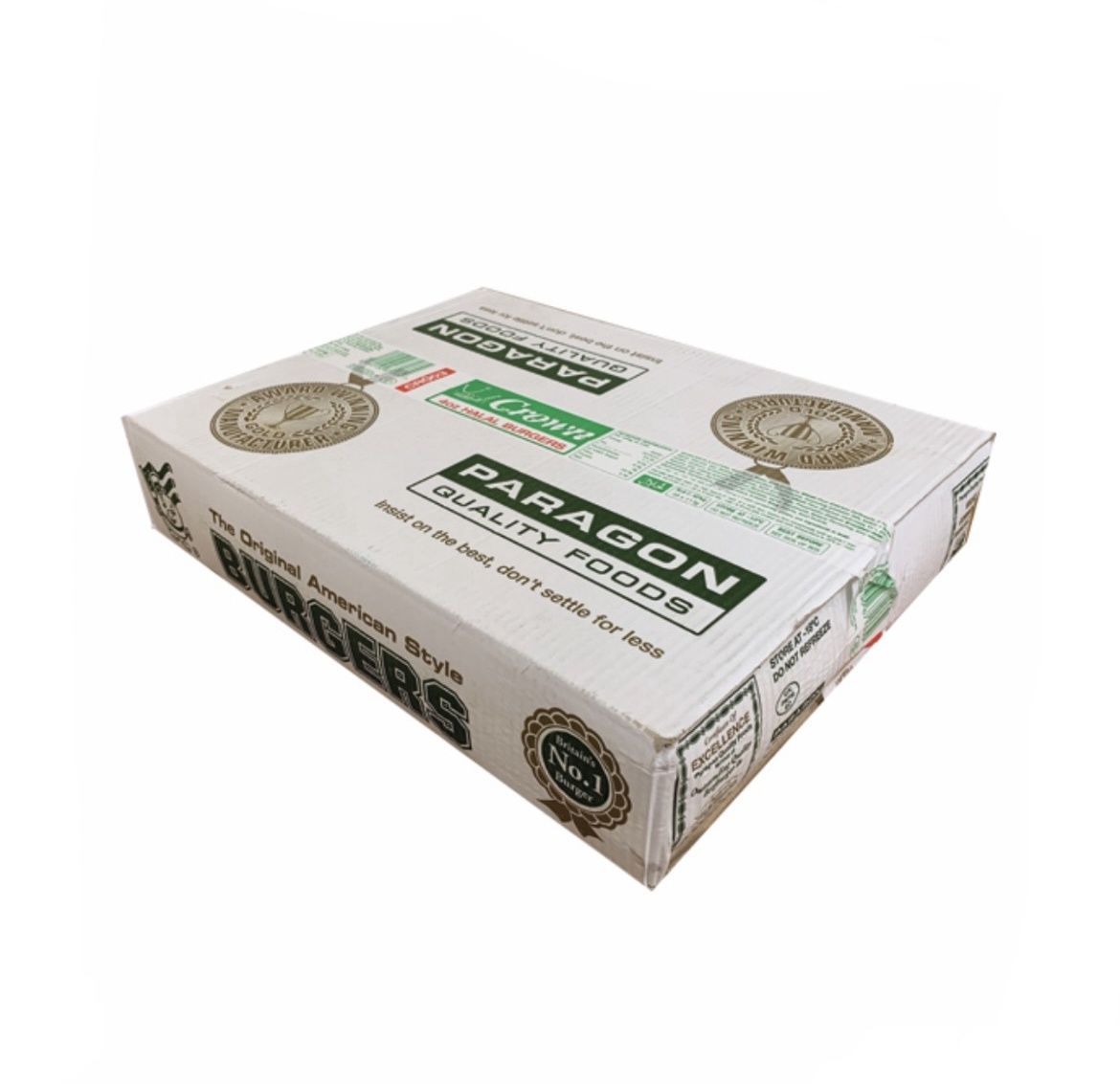 Paragon 4oz Halal Classic Burger 48x113g