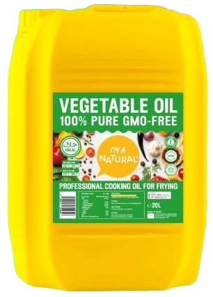 I&#39;m a Natural Vegetable Oil 1x20ltr