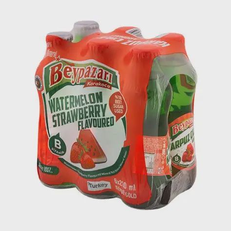 Beypazari Watermel &amp; Strawber Soda 24x200ml