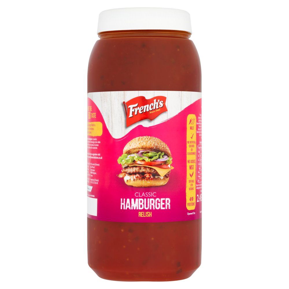 French&#39; Hamburger Relish 1x2.45kg