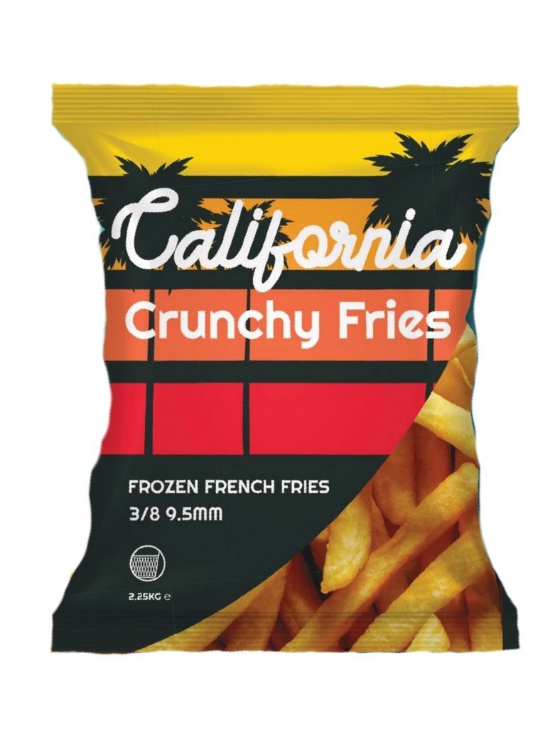 California Crunch Fries 3/8 9.5mm 4x2.25kg