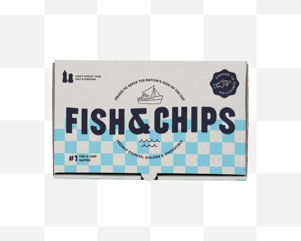 Mariners Small Fish &amp; Chips Box 100pcs