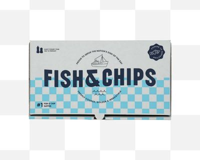 Mariners Medium Fish &amp; Chips Box 100pcs