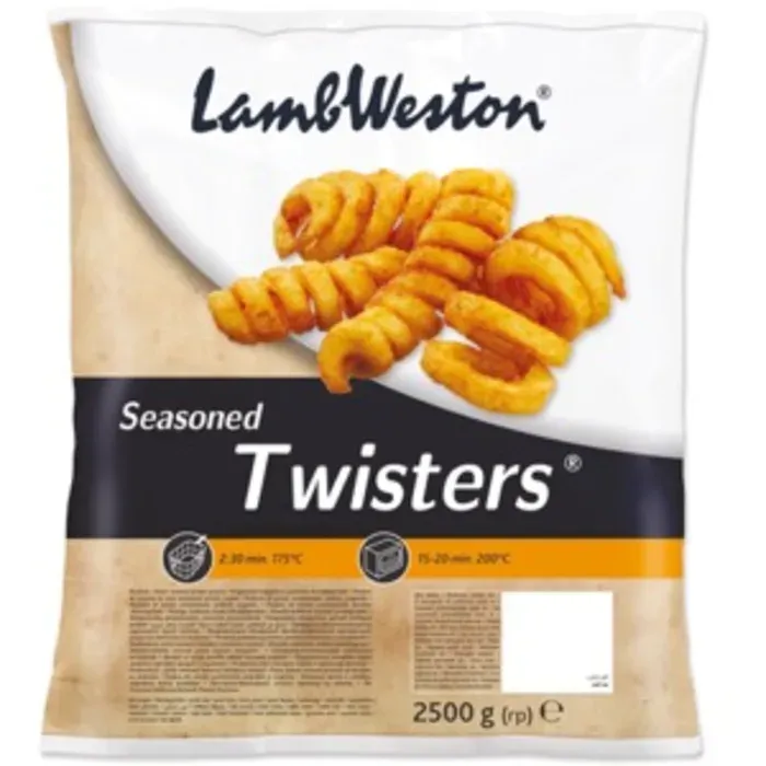 Lamb Weston Seasoned Twisters 4x2.5kg