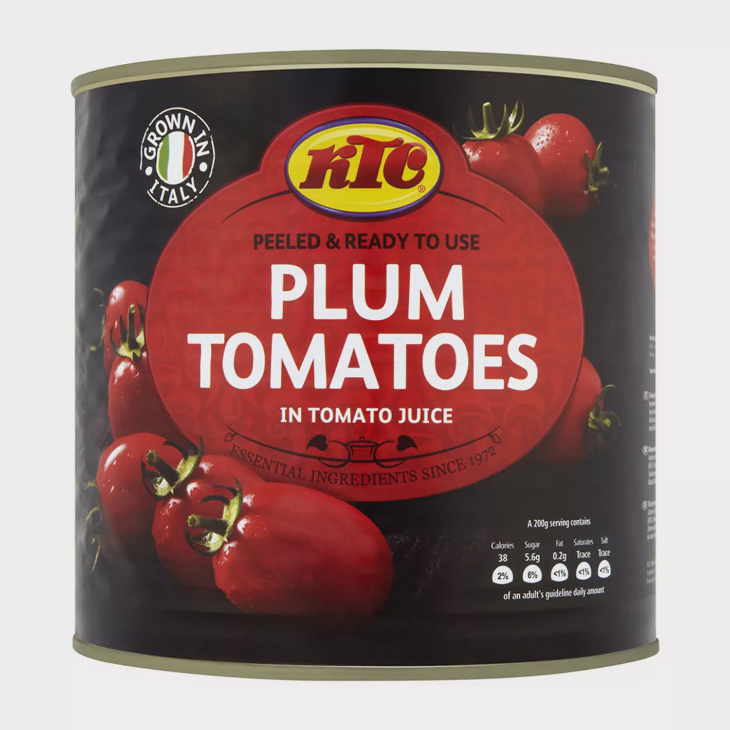 KTC Peeled Plum Tomatoes 6x2.55kg