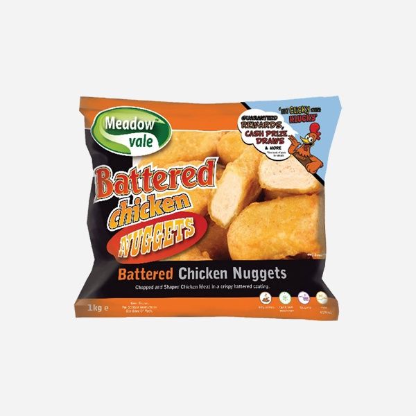 M/V Battered Chicken Nuggets Box 6x1kg