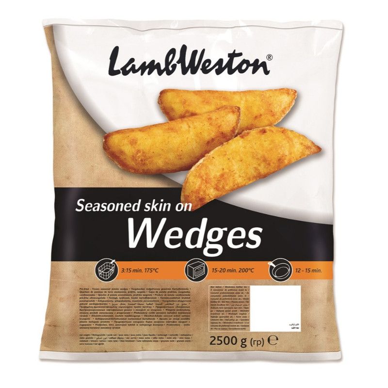 Single Lamb Weston Spicy Potato Wedges 1x2.5kg