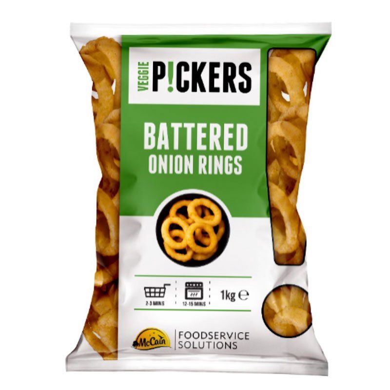 McCain Battered Onion Rings 6x1kg