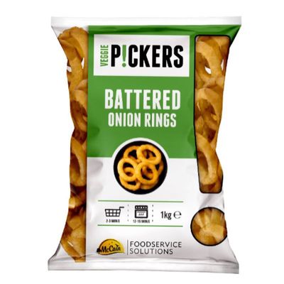 McCain Battered Onion Rings 6x1kg