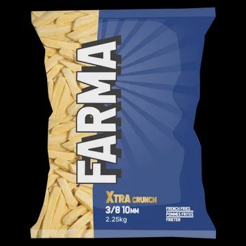 Farma Xcrunch Fries 3/8 10mm 4x2.25kg