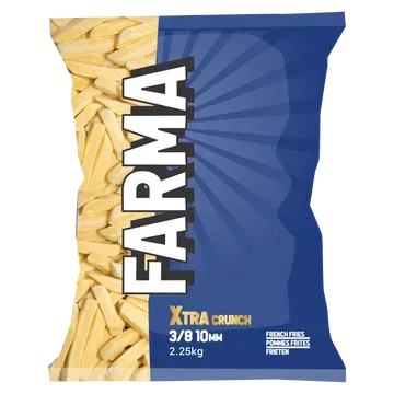 Farma Xcrunch Fries 3/8 10mm 4x2.25kg
