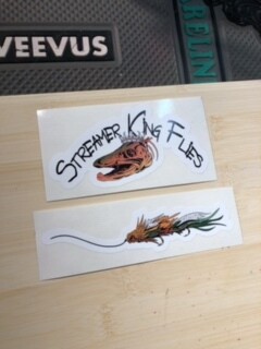 Streamer King Flies  Sticker Pack