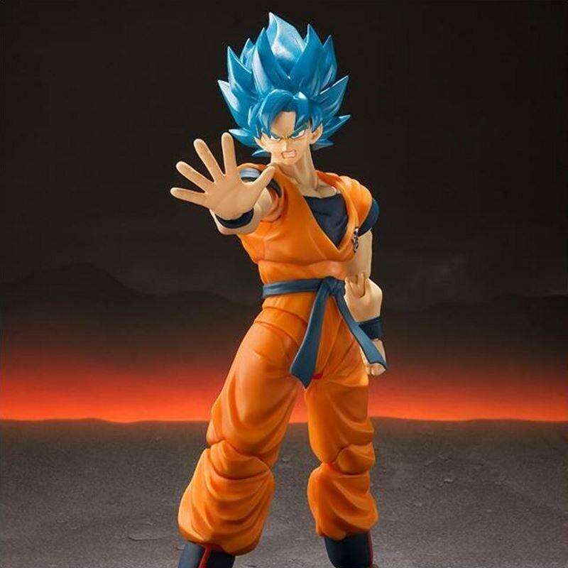 Dragon Ball Super Son Goku Blue Movie Broly Sh Figuarts