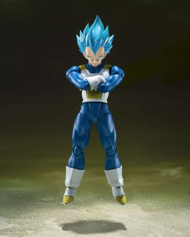 Dragon Ball Super Ssgod Ss Vegeta Unwavering Sh Figuarts