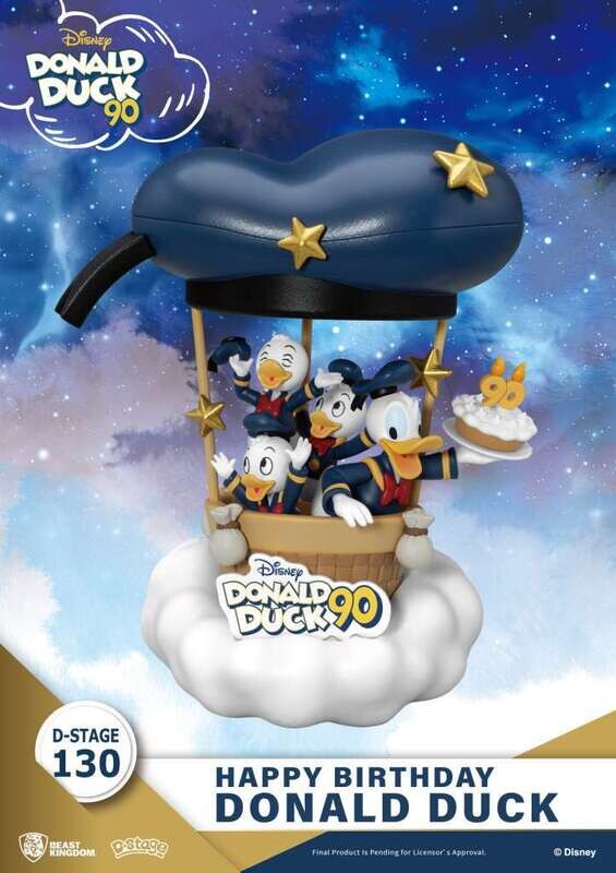 D-Stage Donald Duck 90th Happy Birthday Donald