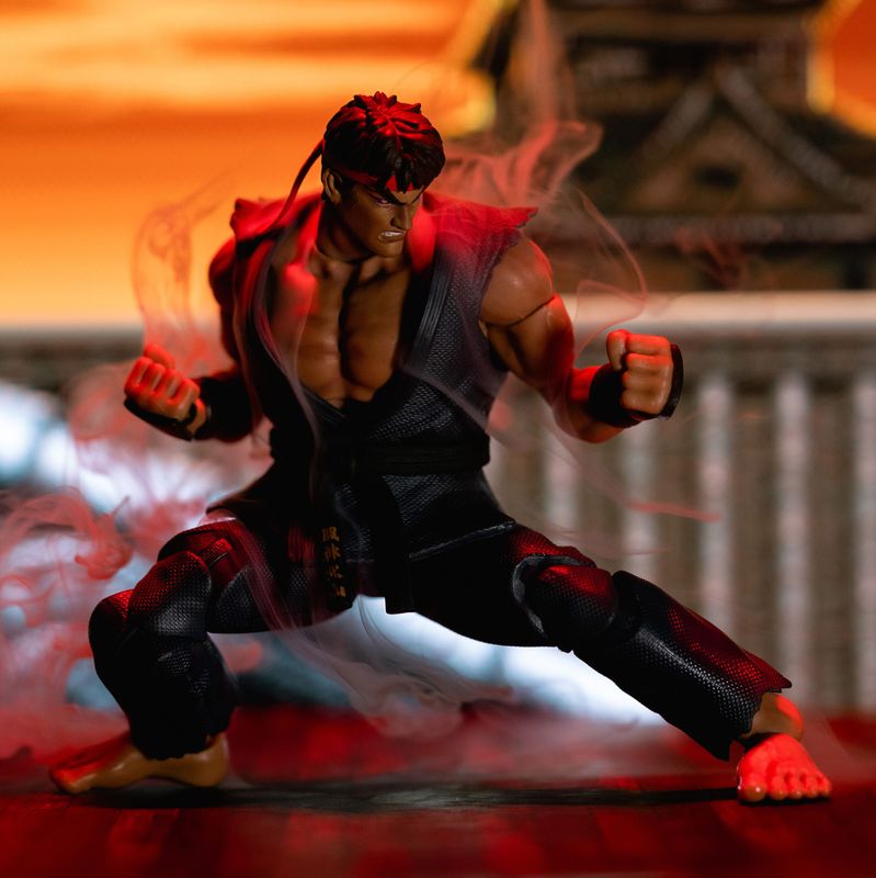 Street Fighter 2 Evil Ryu SDCC Exclusive Jada Toys