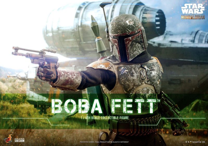 Star Wars The Mandalorian Boba Fett HOT TOYS
