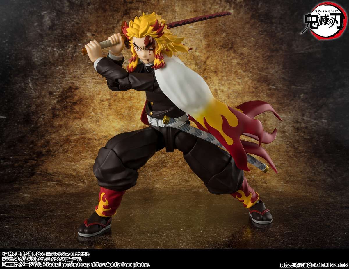 Demon slayer kyojuro rengoku Sh Figuarts