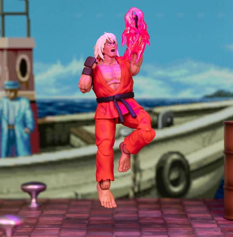 Street Fighter 2 Ken Violent SDCC 2024 Exclusive Jada Toys