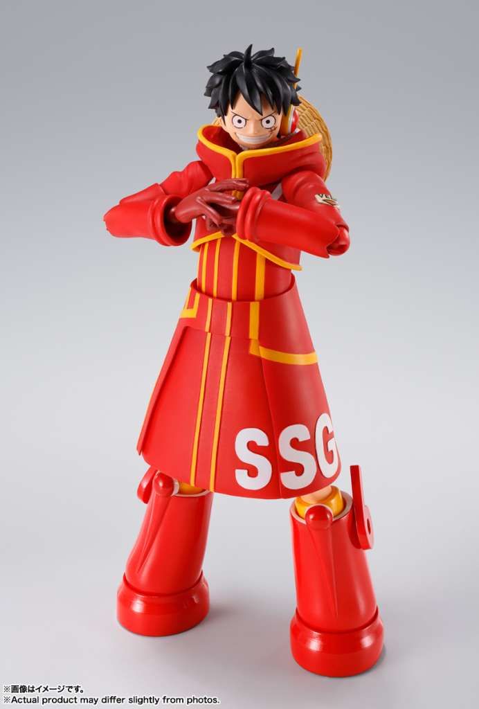 One Piece Monkey D. Luffy Future Island Egghead Sh Figuarts