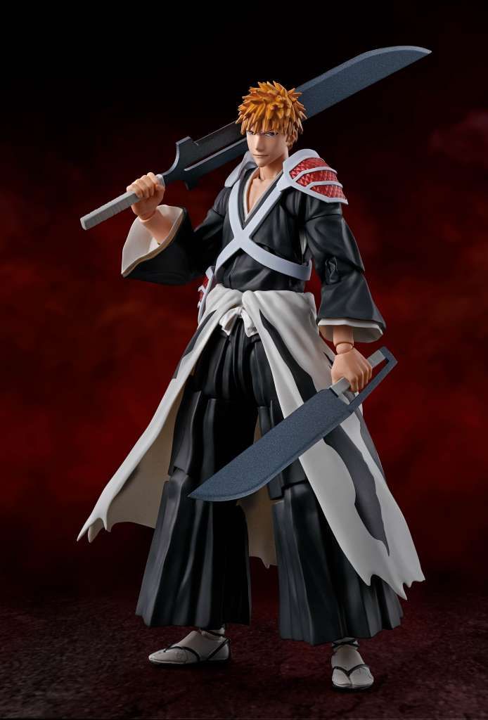 Bleach Ichigo Kurosaki Dual Zangetsu Sh Figuarts