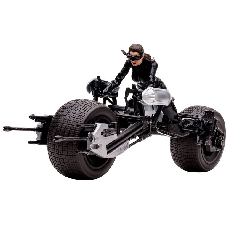 DC Multiverse véhicule Batpod with Catwoman (The Dark Knight Rises)