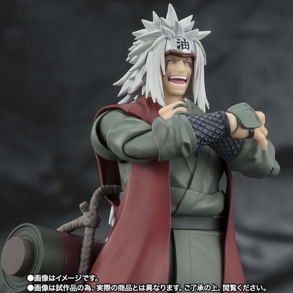 Naruto Jiraiya Hidden Leaf Heroic Sage Mode Sh Figuarts