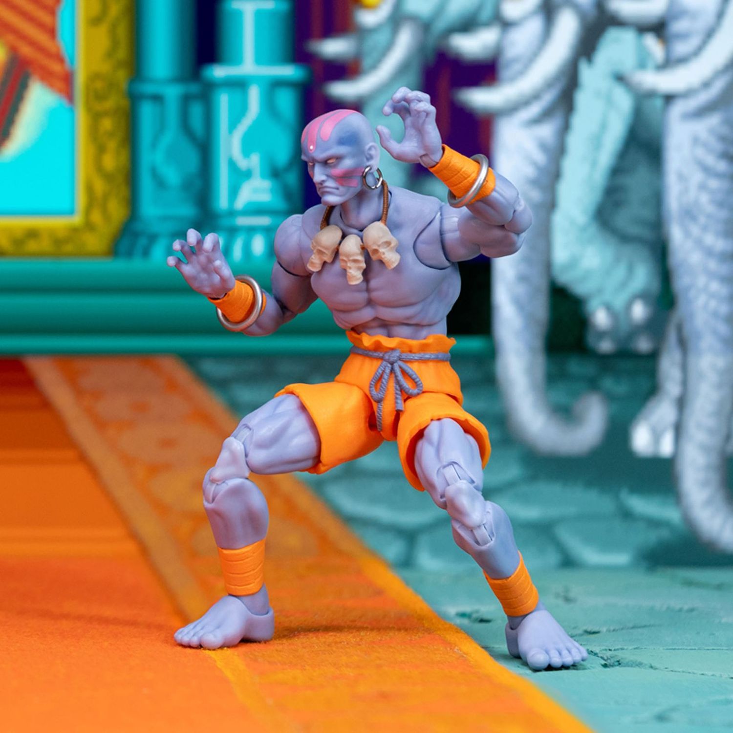 Street Fighter 2 (Ultra) Dhalsim Player Deluxe Exclusive 2 Jada Toys