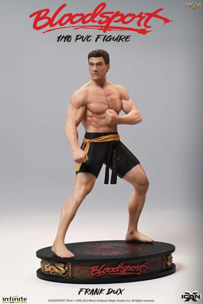 Bloodsport Frank Dux 1/10 pvc figure icon x