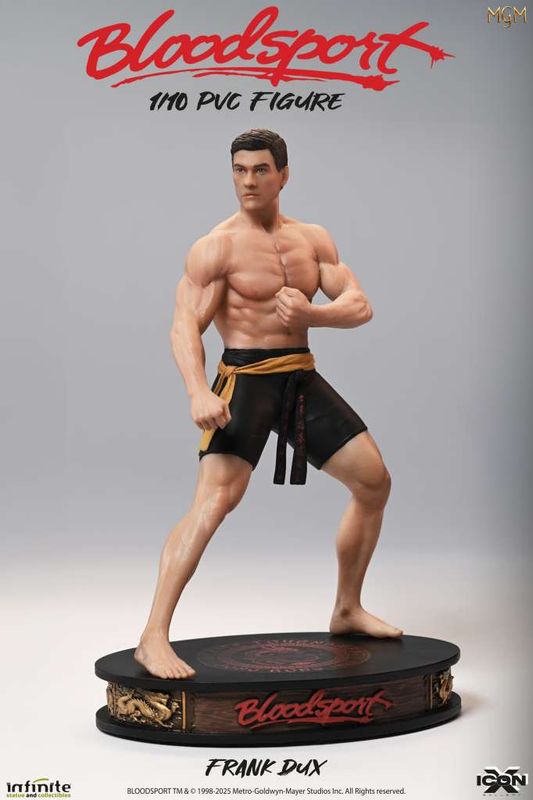 Bloodsport Frank Dux 1/10 pvc figure icon x