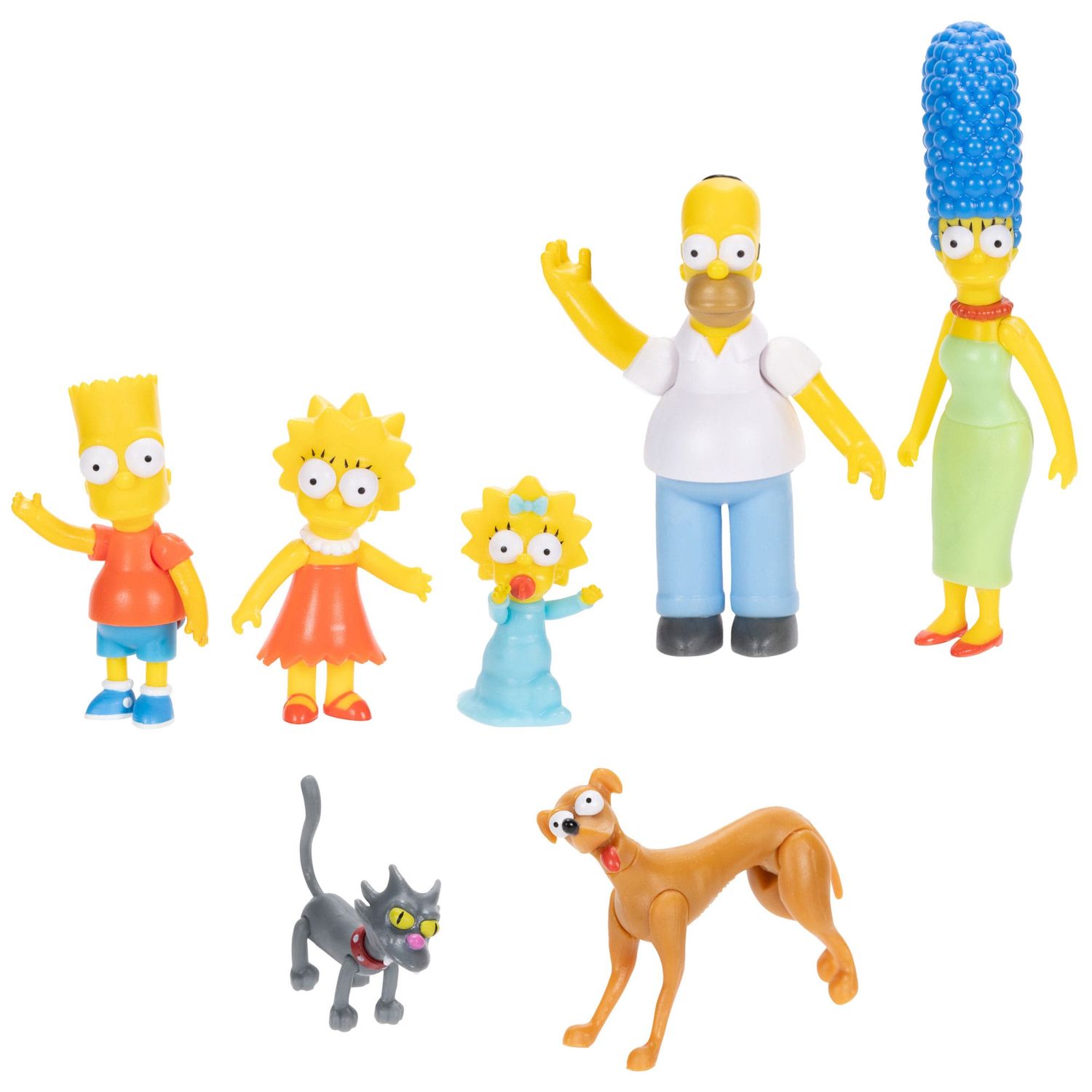 Simpsons pack 7 figurines